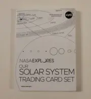 Vintage NASA Our SOLAR SYSTEM Complete UNOPENED SPACE CARD SET WAX PACK Planets