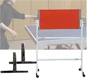 Table Tennis Rebound Board,PingPong Exerciser Accessory,360° Adjustable Angle,for Game Rooms Home Gym Community