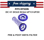 HEPA Pre & Post Replacement Filter For Dyson DC41 DC65 Animal Vacuum Cleaner