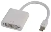 MINI DP TO DVI (24+5) FEMALE ADAPTOR, CONVERT FROM GENDER JACK, C FOR PRO SIGNAL