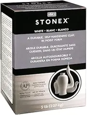 AMACO Darice STONEX Clay 5 LB AIR Dry White