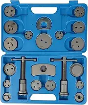 Leona Co 23pcs Heavy Duty Disc Brake Piston Caliper Compressor Rewind Tool Set and Wind Back Tool Kit, Brake Pad Replacement Reset, Fits Most Autos