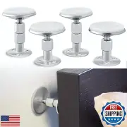 FASIUCHOI 4PCS Upgraded Headboard Stoppers for Wall, Adjustable Bed Noise Sto