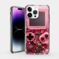 在飛比找PChome24h購物優惠-iPhone 耐衝擊保護殼 GameBoy 粉紅