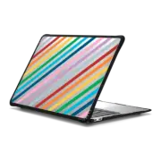 MacBook Air 13-inch (M1 / Intel) Impact Case Rainbow Stripes 45