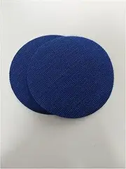 10pcs Colorful Carpet Marker Puzzle Game Carpet Positioning Mark Round Nylon Buckle Tape Carpet Exercise Training (Size : Blue)