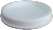 Silicone Rubber Seal Hole Plugs, White Caps Seal Stopper, Diameter 36.3mm to 111.5mm T Type Bung for Flask 1pc(36.3mm)