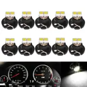 Car T4/T4.2 Neo Wedge Dash A/C Climate Control HVAC Switch LED Light White Bulbs (for: Fiat)