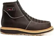 [King Welt] Ultra Flex 6" 339 Zipper Double Density Lightweight Men Work Boots