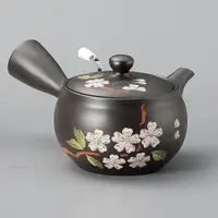 在飛比找蝦皮商城精選優惠-現貨 日本製 常滑燒 櫻花 茶壺 不鏽鋼 濾網 手作茶壺 日