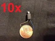 10x Pager and Cell Phone Vibrating Micro Motor 1 - 3VDC 4mm * 8mm dc Vibrator A