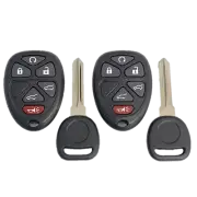 2 New Replacement Keyless Entry Remote Key Fobs +Keys 6 Button OUC60270 15913427