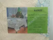 Madrid By Quaker Lace Company Lace Table Cloth Vtg NOS 2809 70x90"