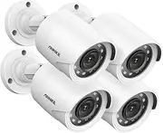 ANNKE 4 Packed 2.0MP 1080P 1920TVL Wired Security Camera Kits, HD TVI Add-on Outdoor CCTV Cameras, IR Night Vision, Weatherproof Housing, Home Surveillance Security Bullet Cam
