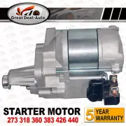 Starter Motor for Chrysler CK Charger CL Valiant VC VE VF VG CH VK VJ CL CM V8 (for: Chrysler)