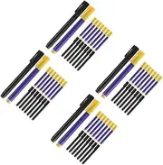 Tofficu 4sets Counterfeit Detector Pen Mini Currency Checker for Restaurants Money Pen Instant Verification 16pcs*4