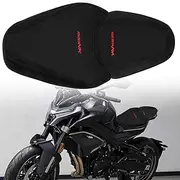 XUYUZDQ Motorcycle Seat Cover, Universal PU Leather Waterproof Seat Covers, Shock-Absorbing & Sun, Seat Cushion with Elastic Band, Motorcycle Accessories for 800NK NK800 NK 800 NK 2022 2023 2024