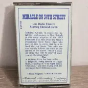 Audio Cassette Tape MIRACLE ON 34TH STREET Lux Radio Theatre Old Time Radio...