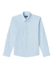 [Van Heusen Youth] Junior Fit Linen Shirt in Baby Blue