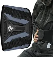 Adjustable Kidney Belt - Safety Kidney Belt Adjustable Riding Support Brace - Anti-Fall Professional Protective Gear Breathable Waist Protector for Motocross