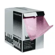 12"x65' Anti Static 1/2" Bubble Roll Wrap And Dispenser 1/2 x 65 x 12 Bubble