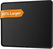 1 Mouse Pad with Stitched Edges, Premium Waterproof Mouse Mat Razer, Extends The Battery Life Non-Slip Rubber Base Gaming Mouse pad for Laptop, Computer & PC, 11 x 8.7 inches (1 Pack)