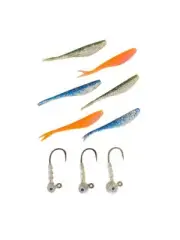 Glowbite Mighty Micro Shad Soft Bait Pack