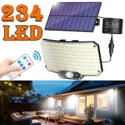 Super Bright Solar Motion Sensor Light Outdoor Waterproof Garden Wall Lamp