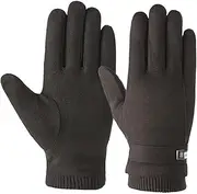 [Frediuo] Winter Gloves Comfortable with Touchscreen Fingers for Snow Motorcycling Cycling