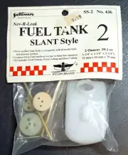 Sullivan Brand RC Plane Fuel Tank #436 - 2 Ounce Slant Style Nev-R-Leak NOS