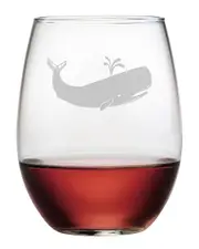 susquehanna Set of Four Whale 21oz Stemless Tumblers NoSize NoColor