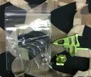 NEW HK Army Rotor/LTR Skeleton Power Button & Release Trigger Kit - Green