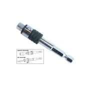 SP Tools 2-In-1 Socket Bit Adapter - 1/4" Drive Quick Change Square to Hex