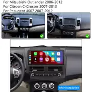 12.3'' Stereo Radio GPS Navigation 2+64GB For Mitsubishi Outlander 06-12 Carplay