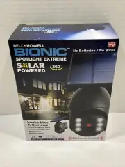 Bell+Howell Bionic Spotlight Extreme 360 Motion Sensor Solar Spotlight Outdoor
