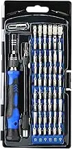 Precision Screwdriver Set, 60 in 1 with 56 Bits Magnetic Screwdriver Kit, Stainless Steel Professional Repair Tools Kit for Phone, Laptop, PC, Camera, Game Console, Glasses, and More (Blue1)