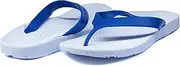 [ARCHLINE] Balance Kids White/Blue Orthotic Flip Flop Sandals