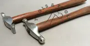 2 Pcs Jewellery Texturing Hammer Designing Forming Metal Silver Smith REPOUSSEE