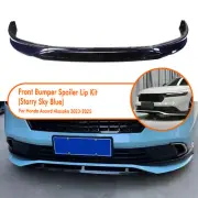 Car Front Bumper Spoiler Splitter Lip For Honda Accord 2023-2025 Blue (for: Honda)