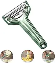 Corn Cob Stripper Vegetable Peeler and Cabbage Shredder Set,Potato Apple Vegetable Y Peelers for Kitchen,3 in 1 Design for Convenient Storage.
