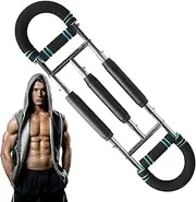 Wesleyyy Arm Exercise Equipment | Home Chest Muscle Workout - Portable U Shape 20-100KG Chest Strength Training Equipment for Home, Gym, Fitness, Boxing