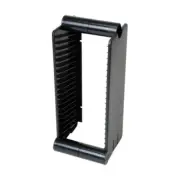 20 UNIT CD RACK / STAND Holds 20 CDs Shelf or wall mounting FISCHER PLASTIC