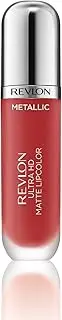 RevlonUltra HD Metallic Matte Liquid Lipcolor, Liquid Lipstick, Flare
