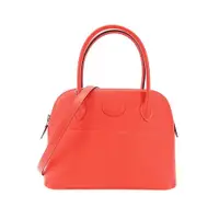 在飛比找PChome24h購物優惠-HERMES Bolide 27CM Epsom 牛皮柏莉包