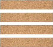 Gadpiparty Adhesive Cork Strip Wall Sticker Cork Bulletin Bar Strip for Office Supplies Memo Board Pins
