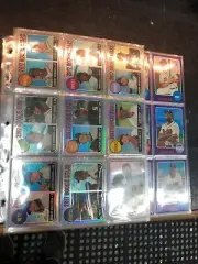2017 Topps Heritage Baseball PURPLE REFRACTOR COMPLETE SET w/Graded JUDGE TROUT