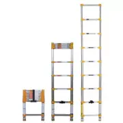 XTEND+CLIMB Telescoping Extension Ladder 8.5' Aluminum 250-lbs Capacity 8-Steps