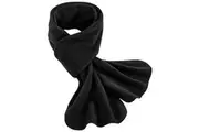 Beechfield Fleece Recycled Scarf (Black) (One Size)