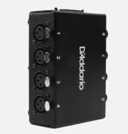 D'Addario Modular Snake System Stage Box 4 XLR female and 4 XLR-1/4" combo