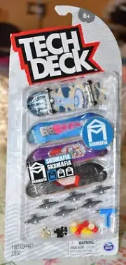Tech Deck SK8MAFIA SET Finger Skateboard 4 PACK NEW